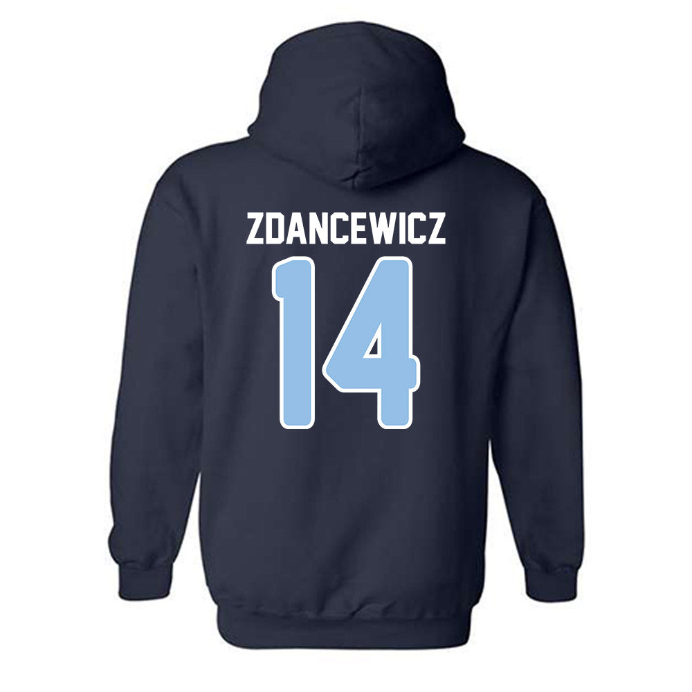 Old Dominion - NCAA Women's Field Hockey : Laila Zdancewicz - Replica Shersey Hooded Sweatshirt-1