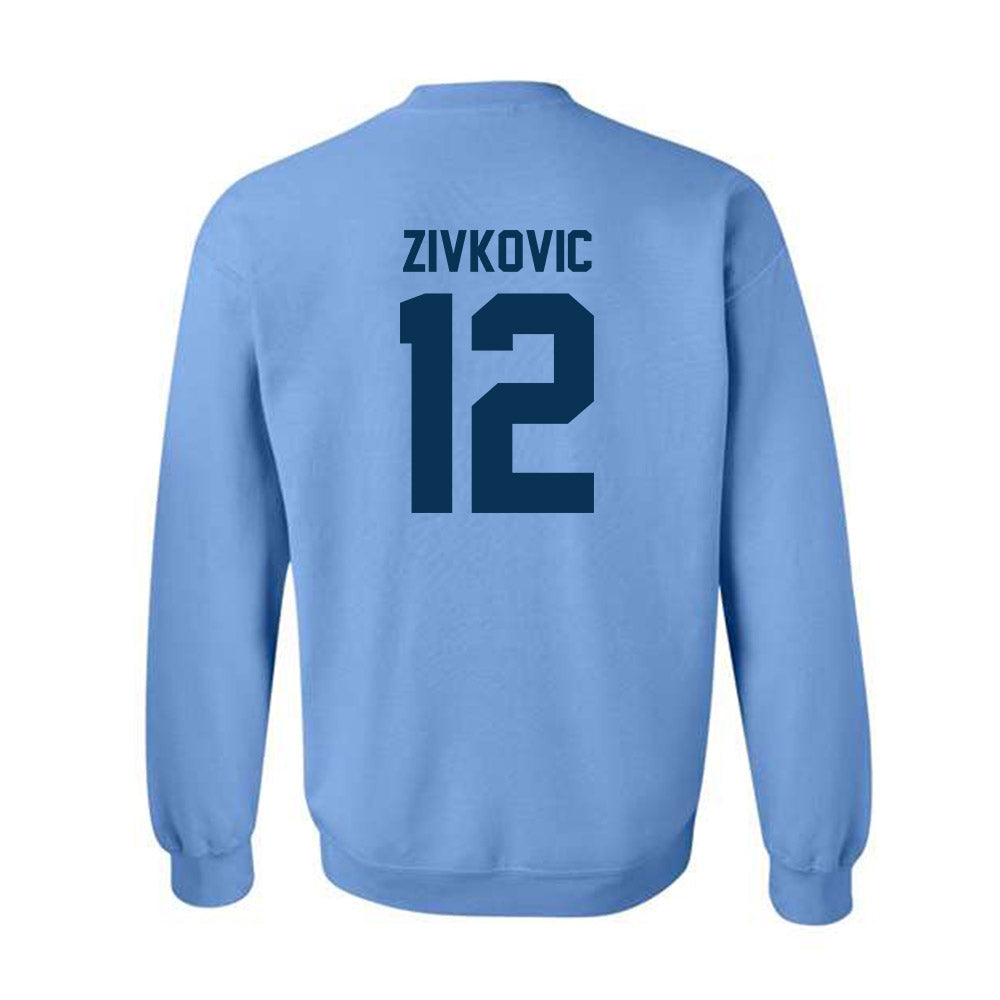 Old Dominion - NCAA Men's Soccer : Mile Zivkovic - Classic Shersey Crewneck Sweatshirt-1