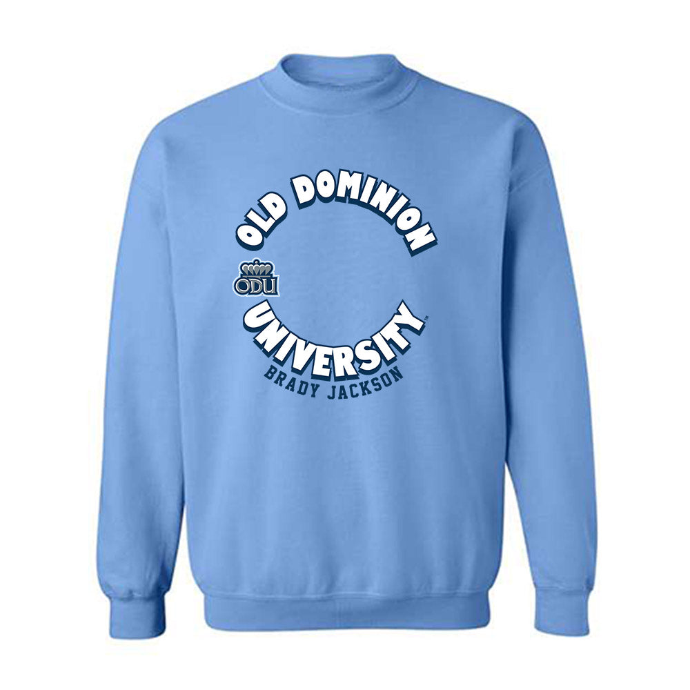 Old Dominion - NCAA Baseball : Brady Jackson - Fashion Shersey Crewneck Sweatshirt-0