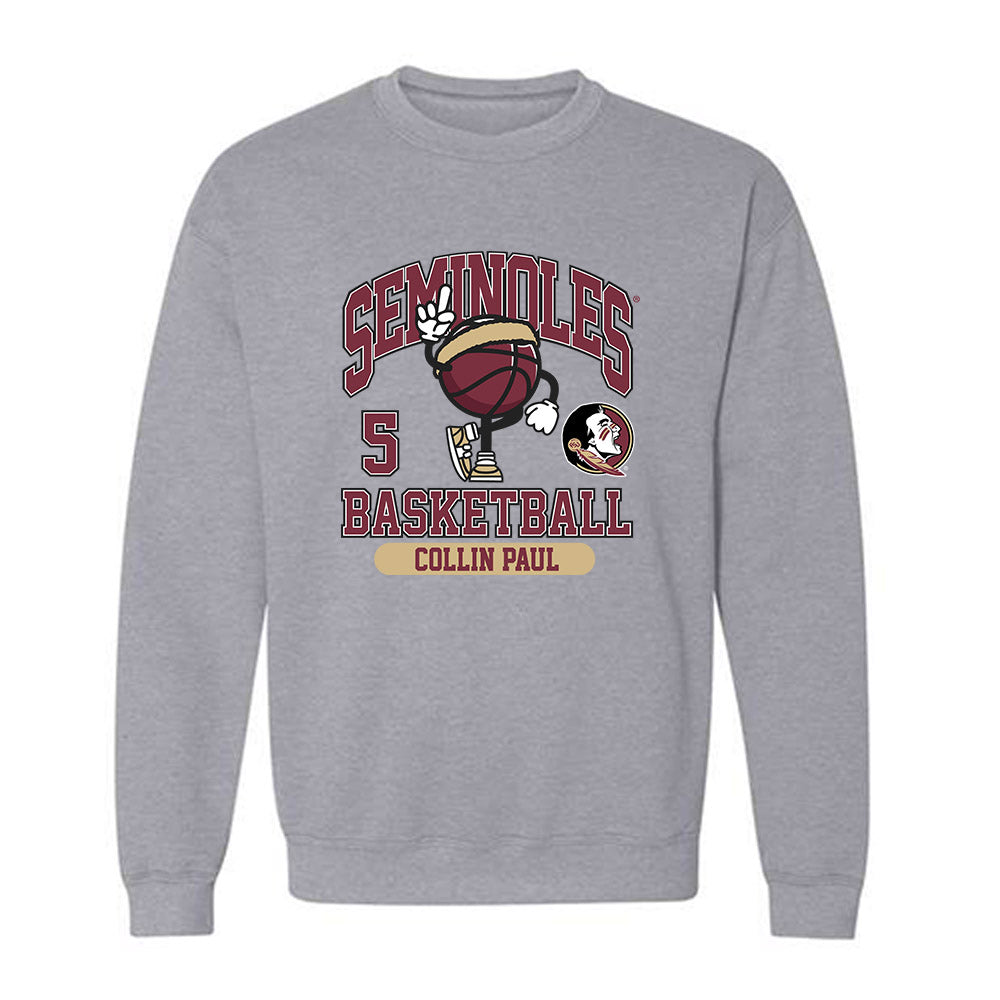 FSU - NCAA Men's Basketball : Collin Paul - Fashion Shersey Crewneck Sweatshirt-0