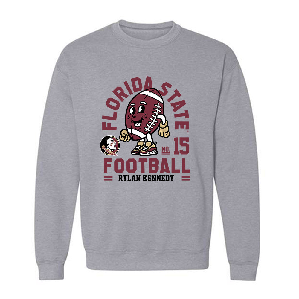 FSU - NCAA Football : Rylan Kennedy - Fashion Shersey Crewneck Sweatshirt-0