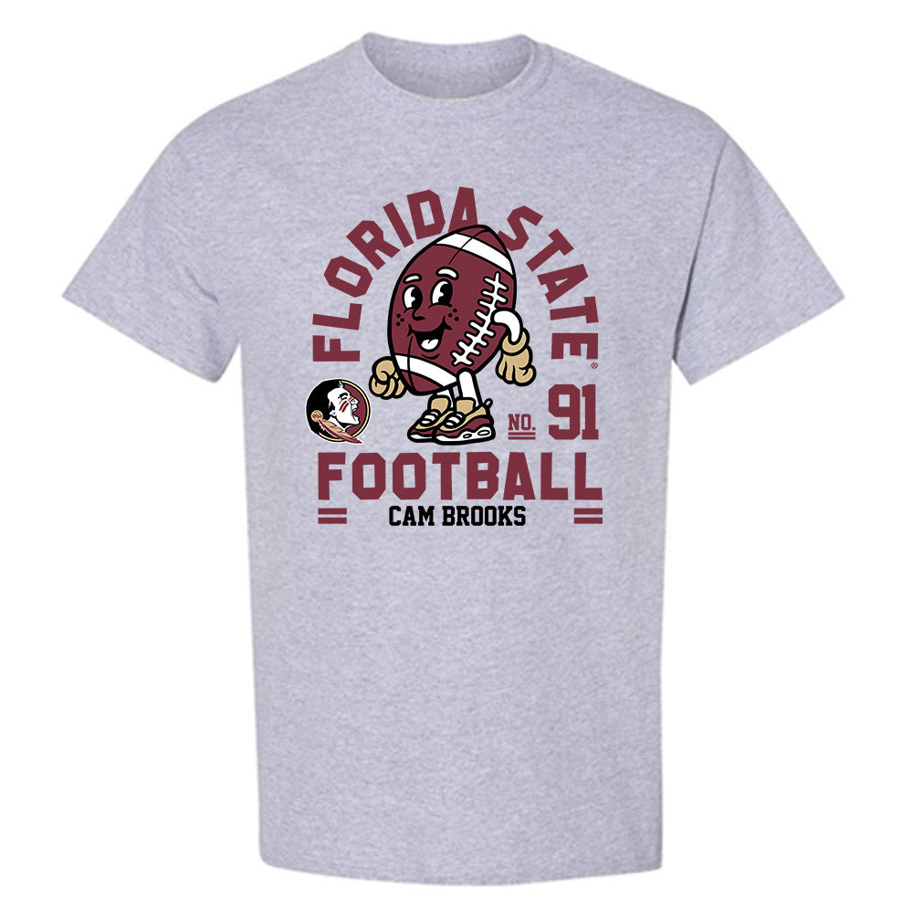 FSU - NCAA Football : Cam Brooks - Fashion Shersey T-Shirt-0