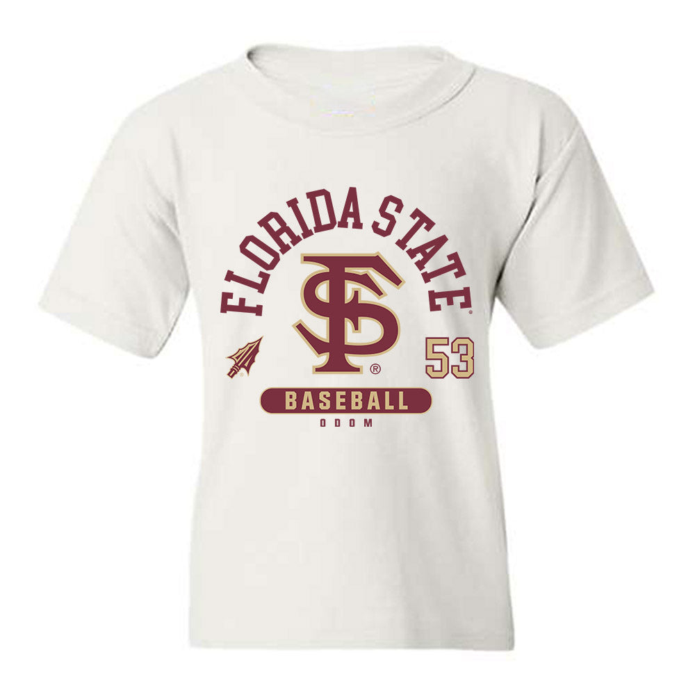 FSU - NCAA Baseball : Cam Odom - Classic Fashion Shersey Youth T-Shirt-0