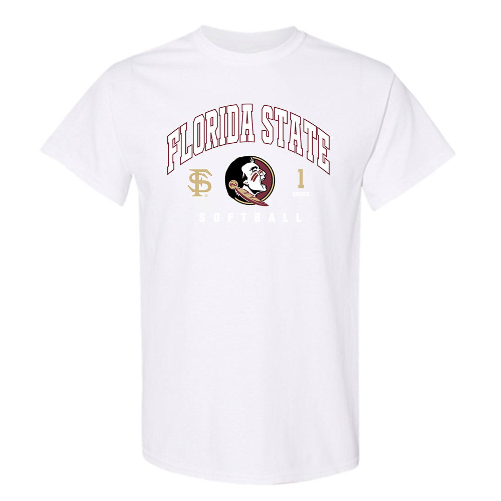 FSU - NCAA Softball : Hayley Griggs - Classic Fashion Shersey T-Shirt-0