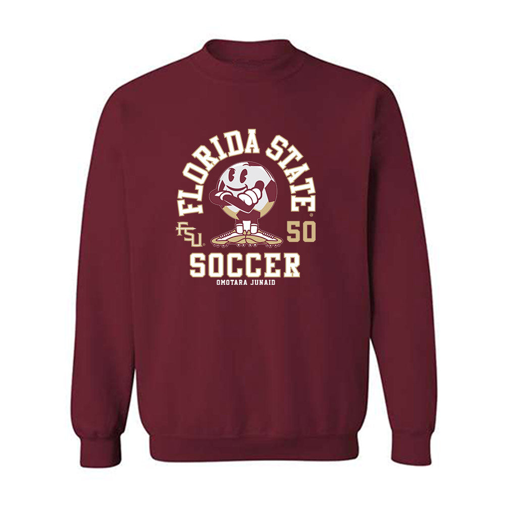 FSU - NCAA Women's Soccer : Omotara Junaid - Fashion Shersey Crewneck Sweatshirt-0