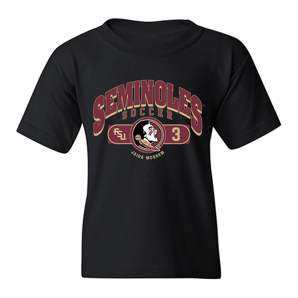 FSU - NCAA Women's Soccer : Jaida McGrew - Classic Fashion Shersey Youth T-Shirt-0