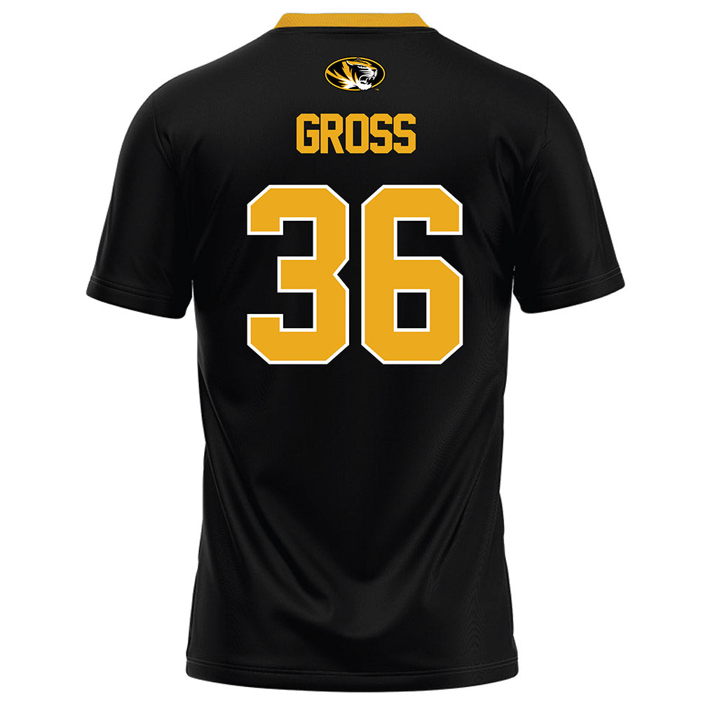 Missouri - NCAA Football : Sean Gross - Black Football Jersey-1