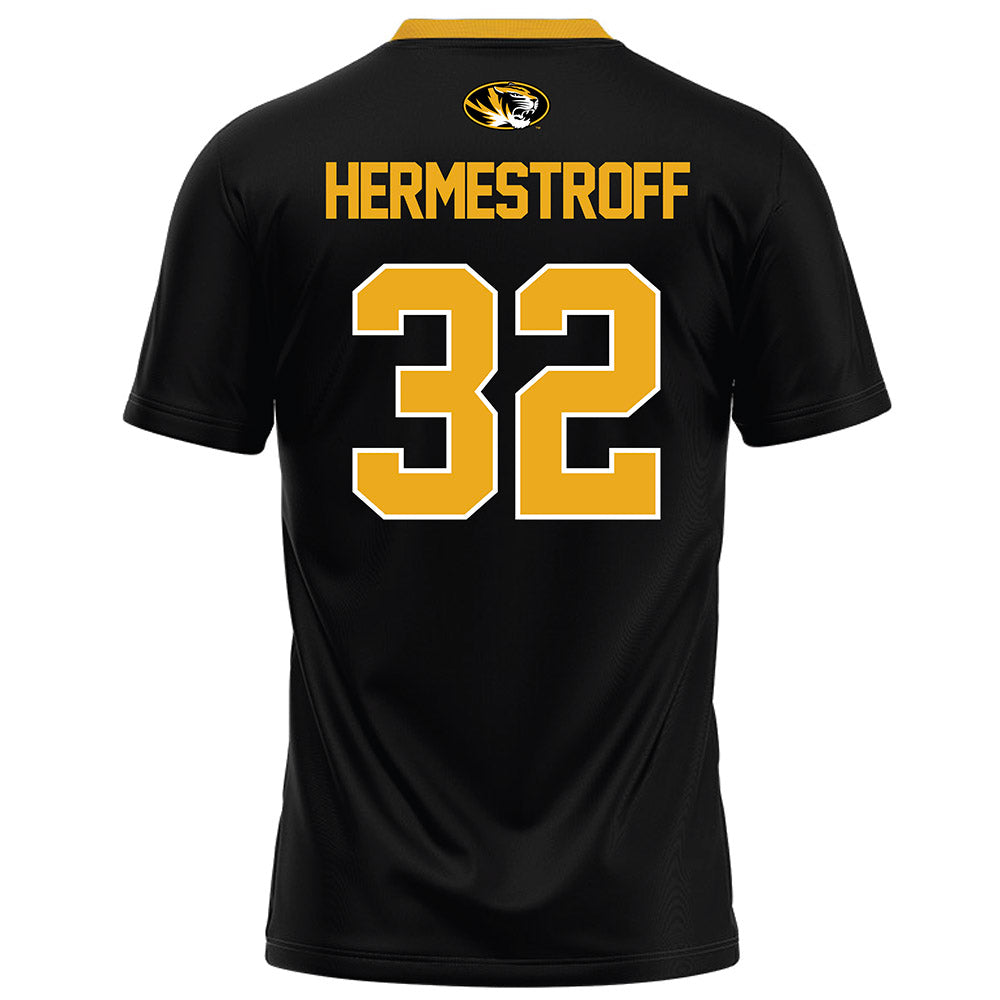 Missouri - NCAA Football : Maddux Hermestroff - Black Football Jersey-1