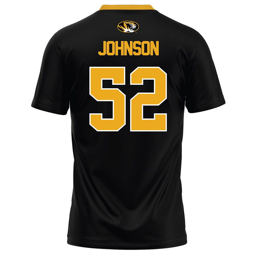 Missouri - NCAA Football : Demarcus Johnson - Black Football Jersey-1