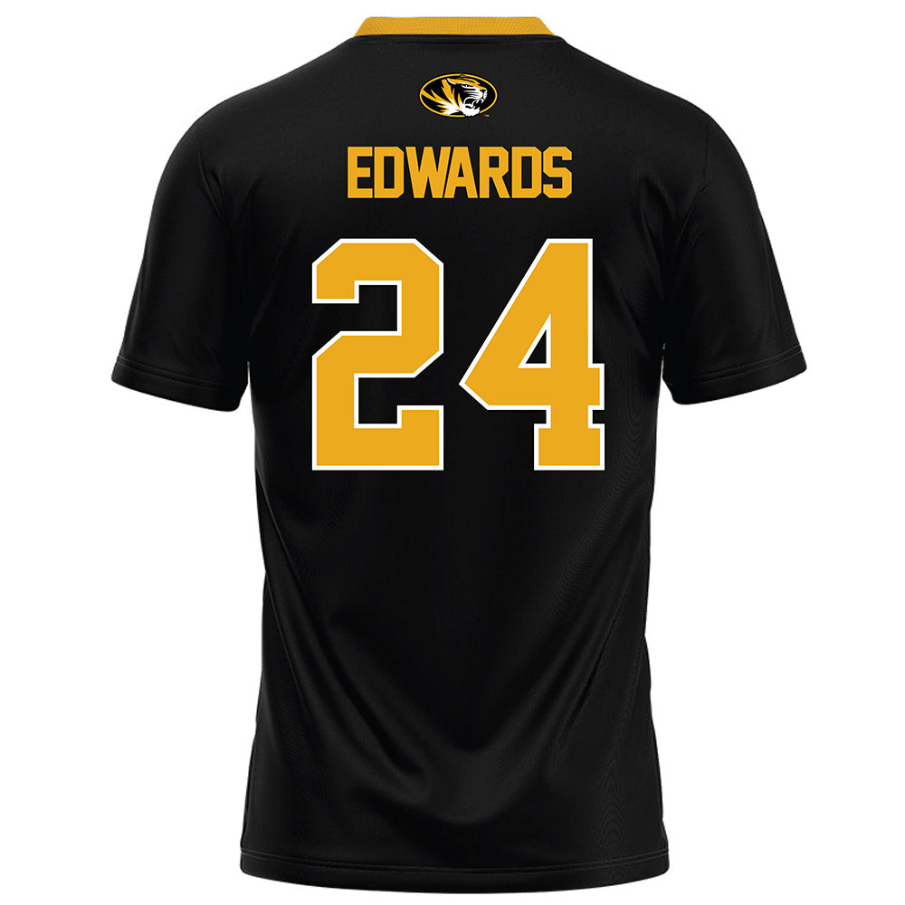 Missouri - NCAA Football : Xaishaun Edwards - Black Football Jersey-1