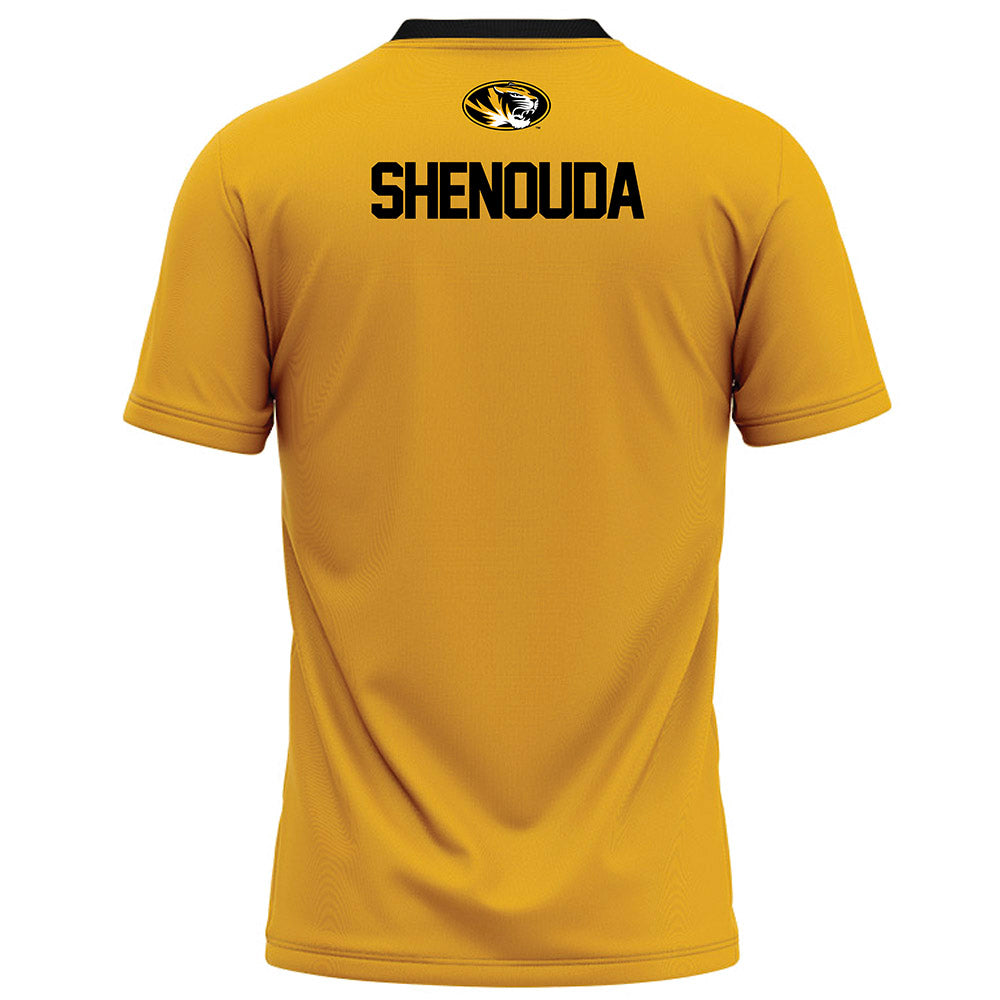 Missouri - NCAA Football : Mark Shenouda - Gold Football Jersey-1