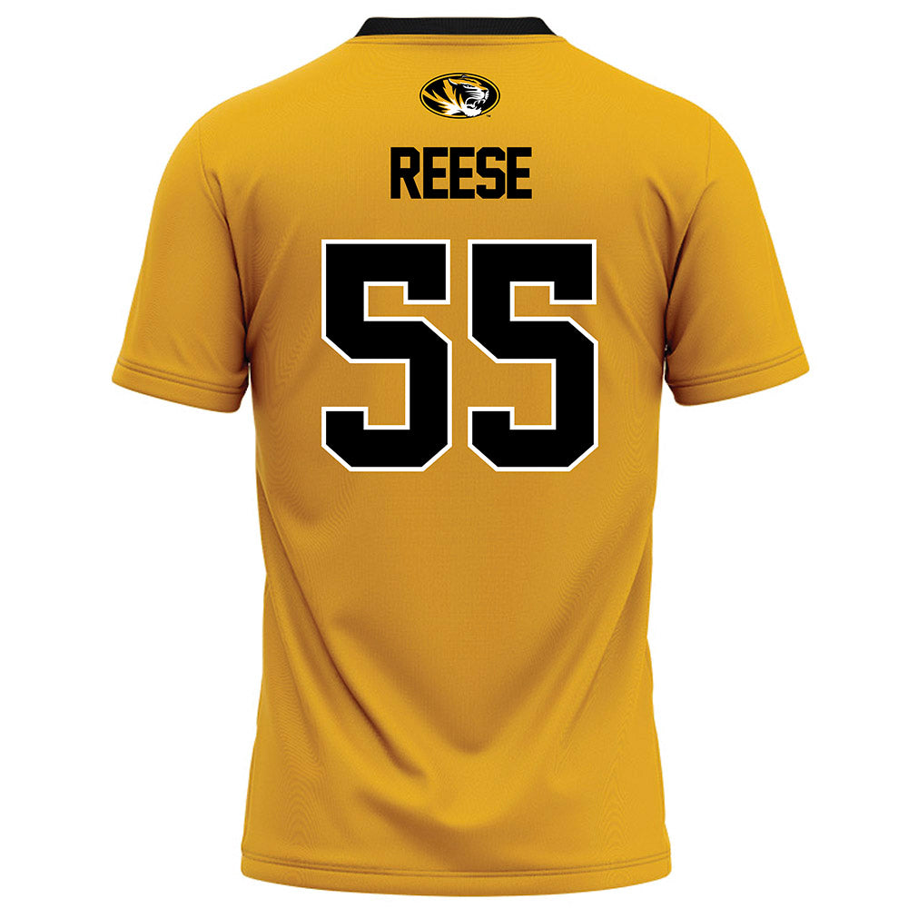 Missouri - NCAA Football : Tommy Reese - Gold Football Jersey
