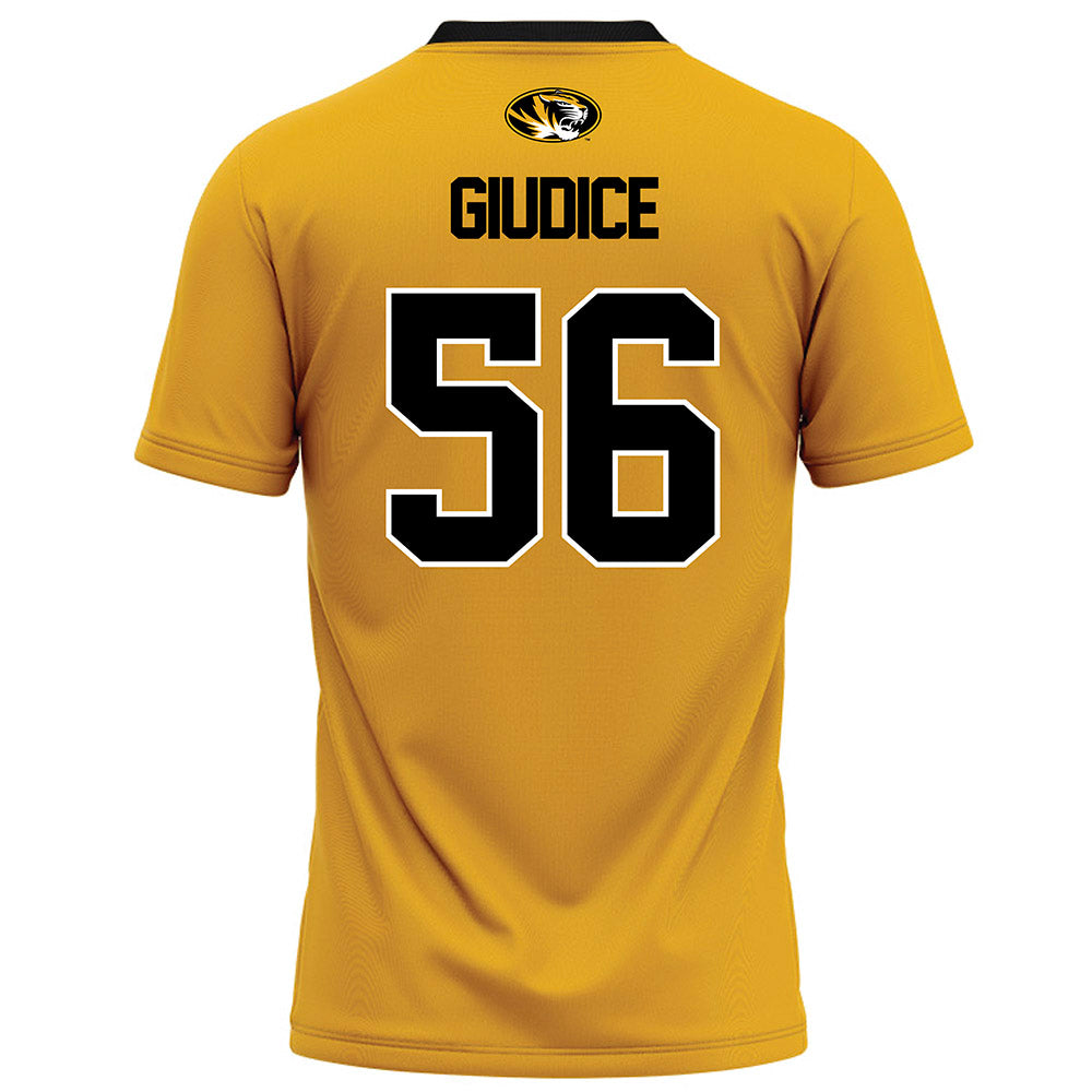 Missouri - NCAA Football : Dominick Giudice - Gold Football Jersey-1
