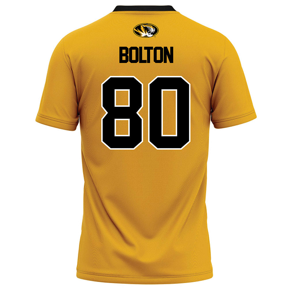 Missouri - NCAA Football : Jayden Bolton - Gold Football Jersey-1