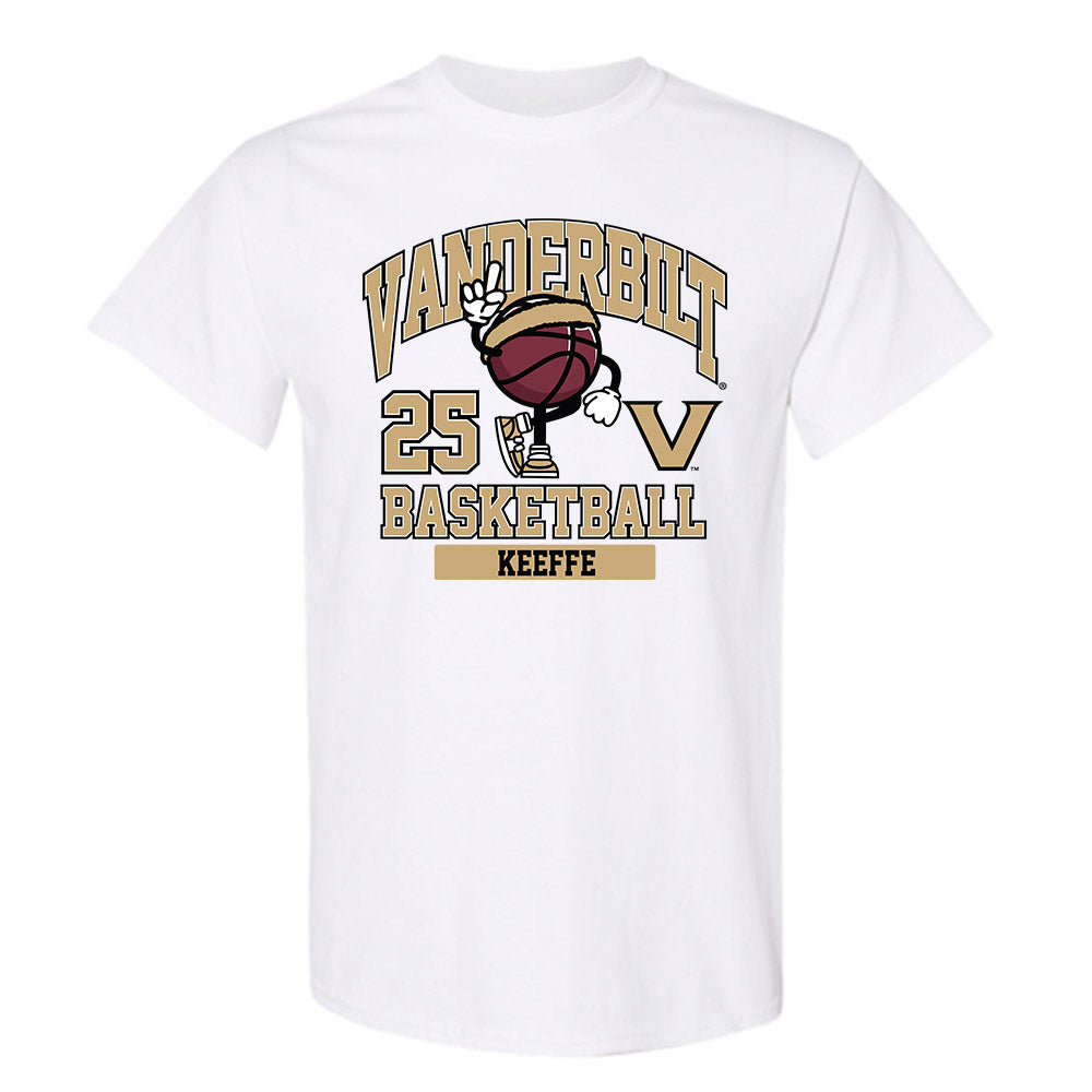 Vanderbilt - NCAA Men's Basketball : Miles Keeffe - Classic Fashion Shersey T-Shirt-0