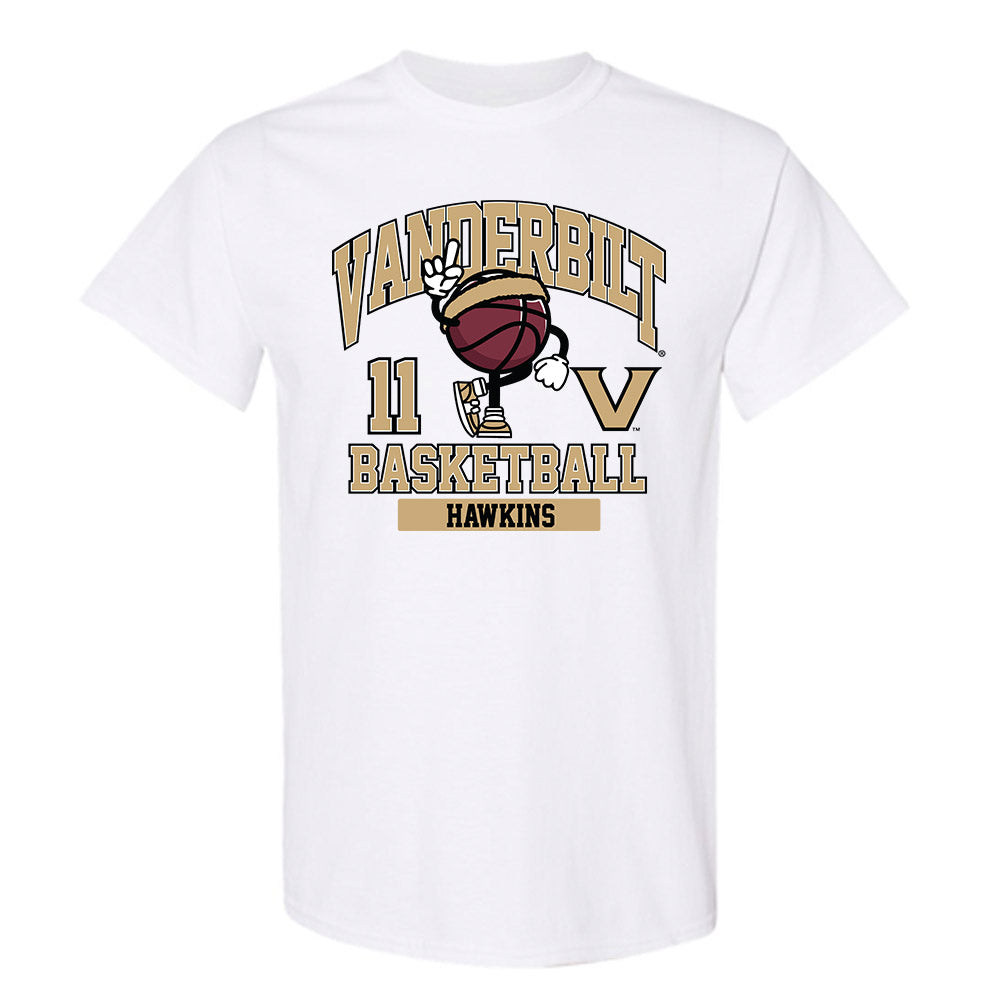 Vanderbilt - NCAA Men's Basketball : Mav Hawkins - Classic Fashion Shersey T-Shirt-0
