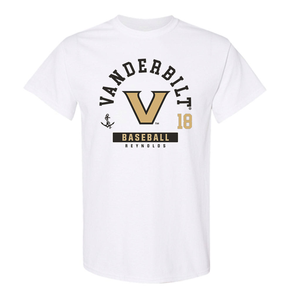 Vanderbilt - NCAA Baseball : Korbin Reynolds - Classic Fashion Shersey T-Shirt-0