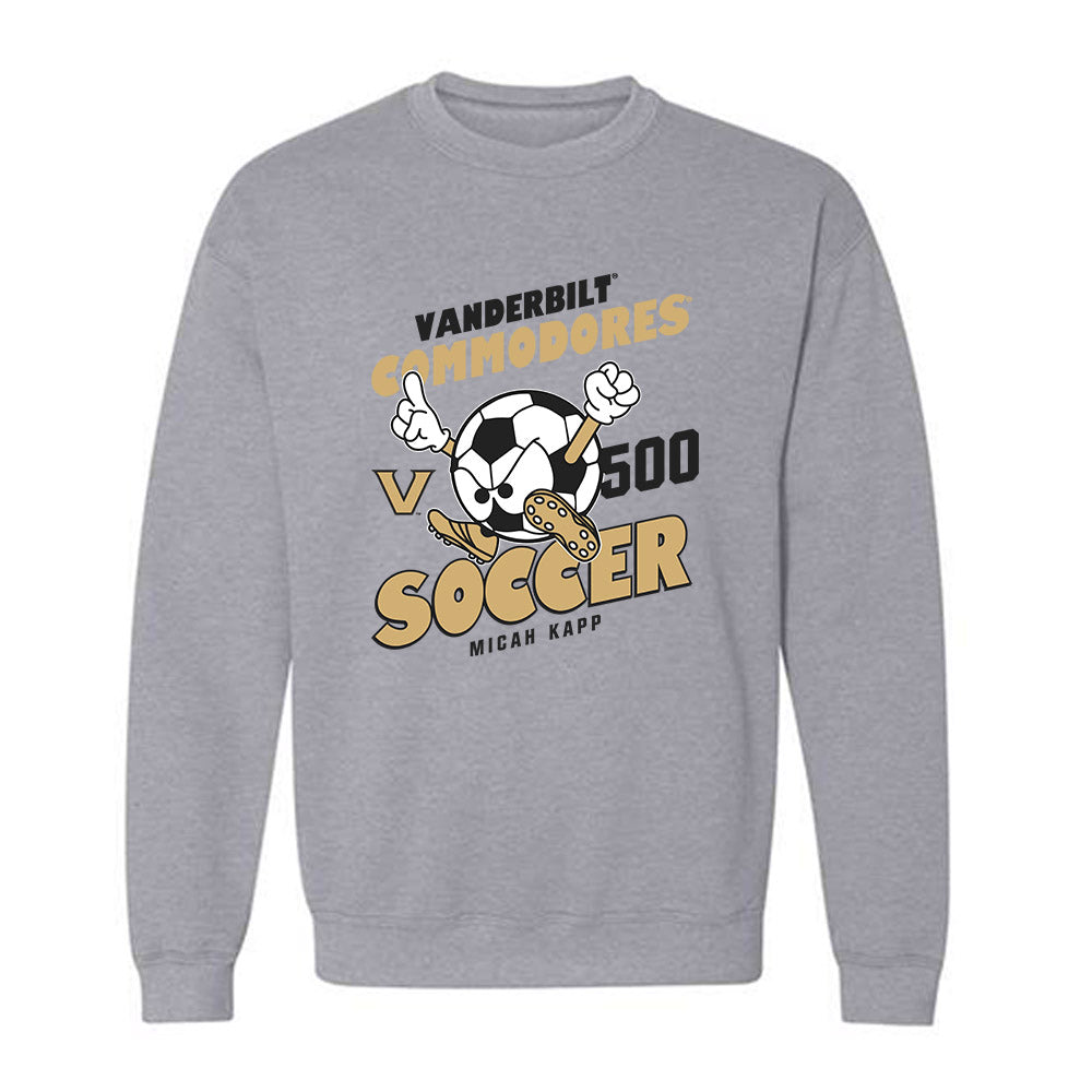 Vanderbilt - NCAA Women's Soccer : Micah Kapp - Classic Fashion Shersey Crewneck Sweatshirt-0