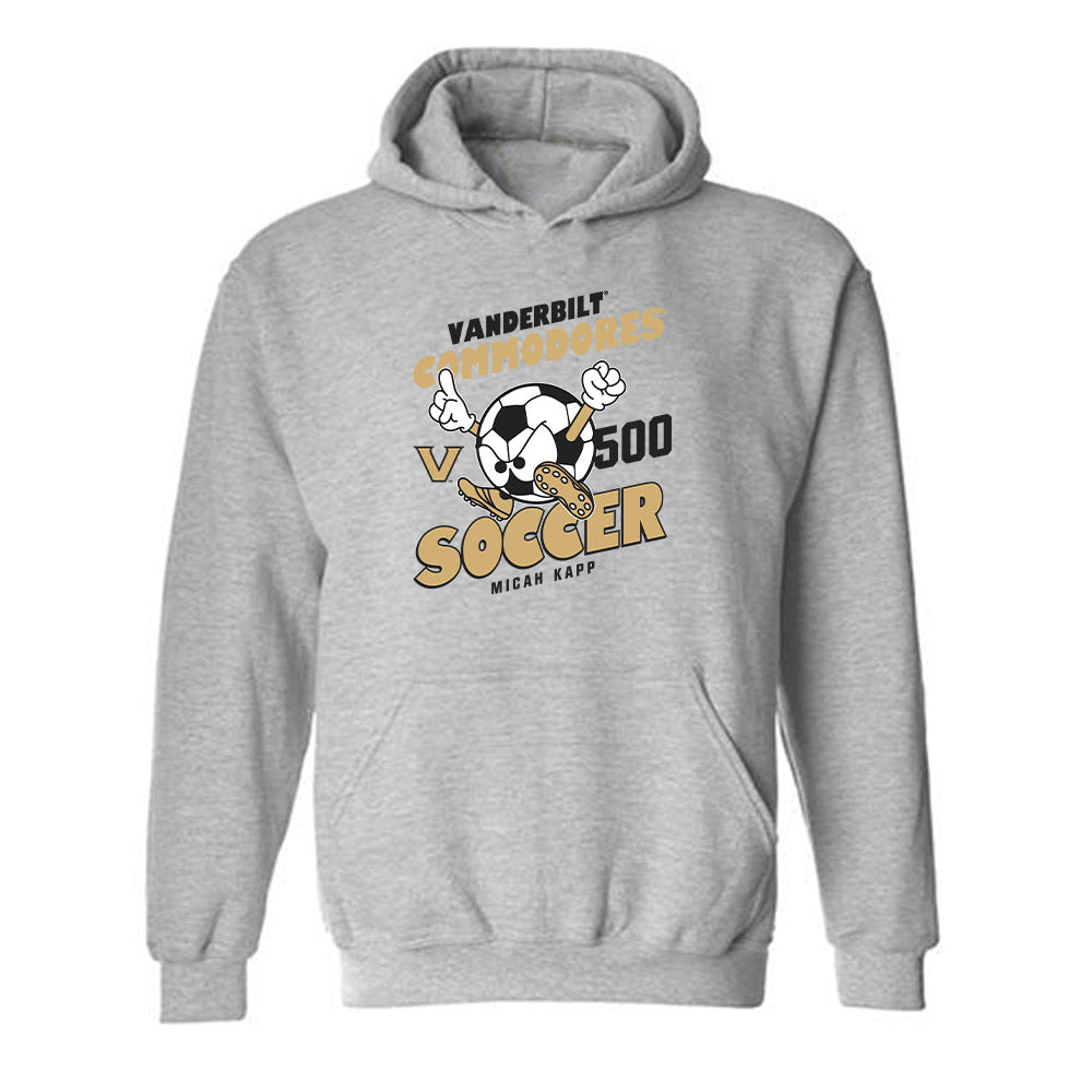 Vanderbilt - NCAA Women's Soccer : Micah Kapp - Classic Fashion Shersey Hooded Sweatshirt-0