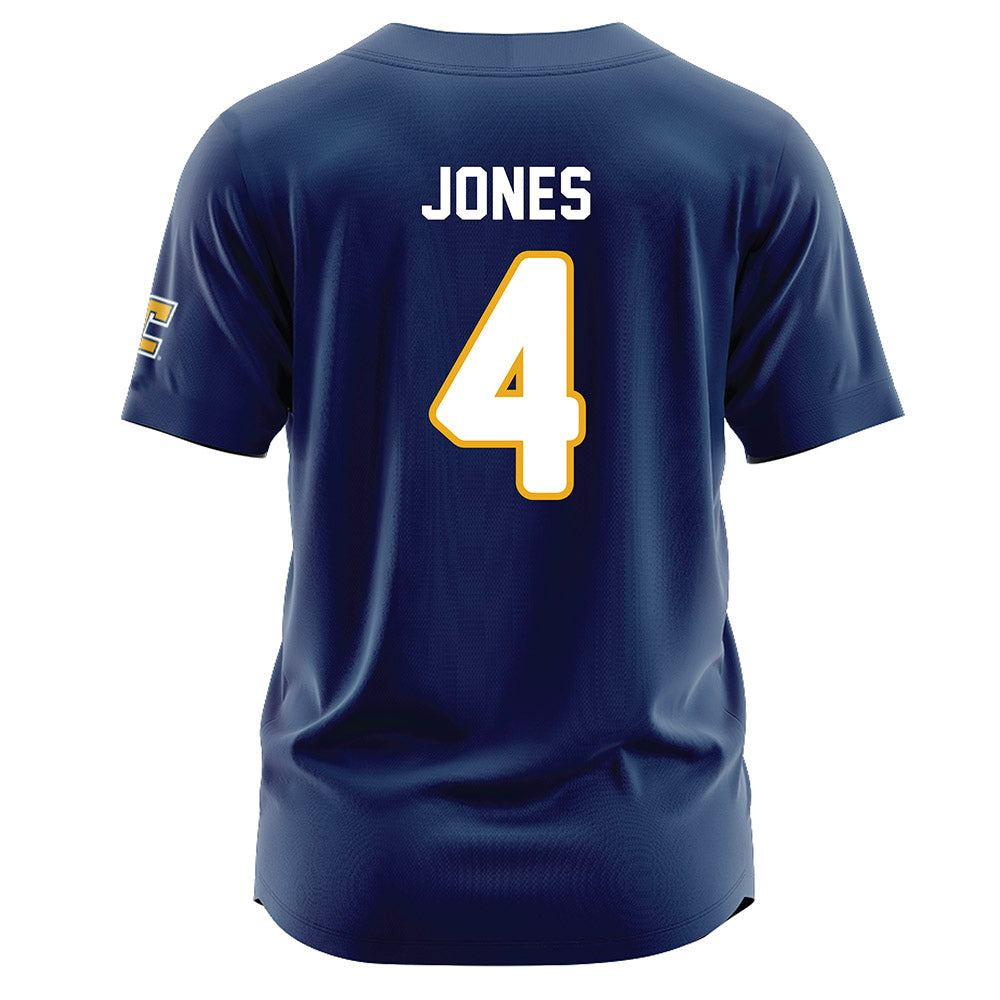 UTC - NCAA Softball : Raven Jones - Navy Jersey-1