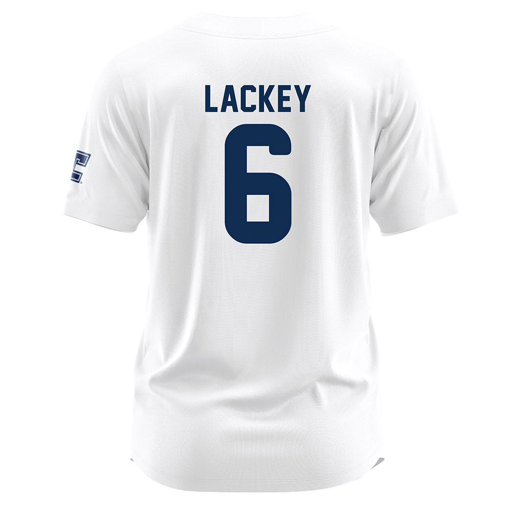 UTC - NCAA Softball : Chloe Lackey - White Jersey-1