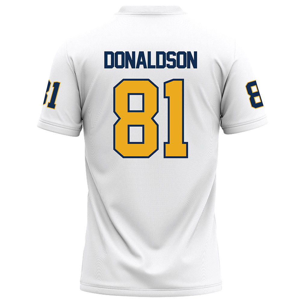 UTC - NCAA Football : Brohns Donaldson - White Football Jersey-1