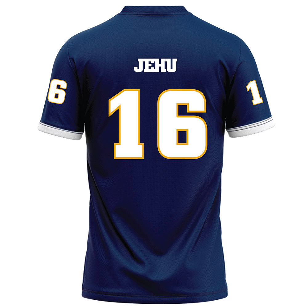 UTC - NCAA Football : Heath Jehu - Navy Football Jersey-1