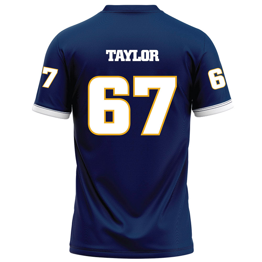 UTC - NCAA Football : Jaden Taylor - Navy Football Jersey-1