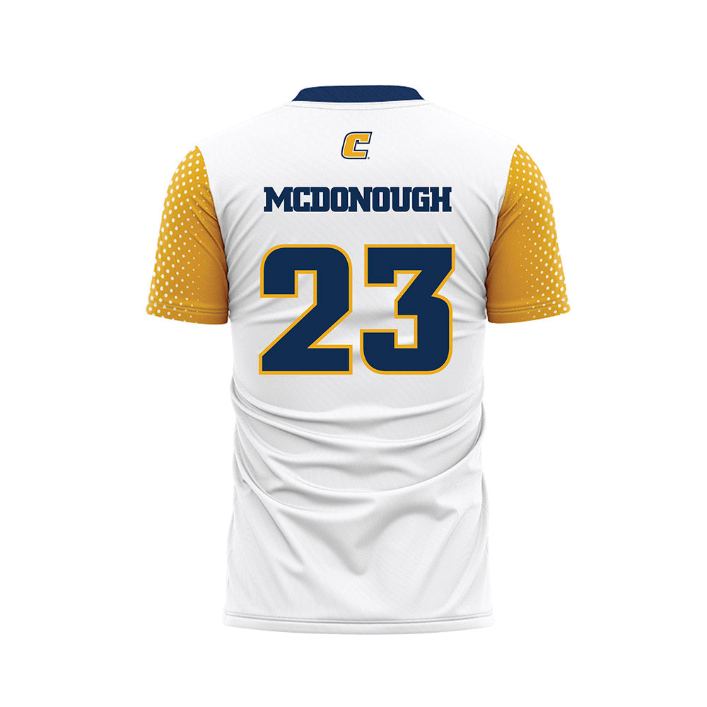 UTC - NCAA Women's Soccer : Ellie McDonough - White Soccer Jersey-1