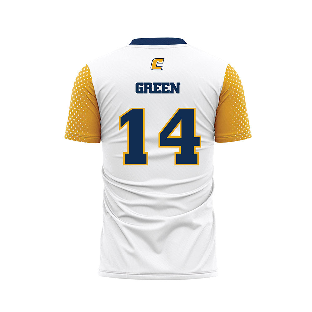 UTC - NCAA Women's Soccer : Ainsley Green - White Soccer Jersey-1