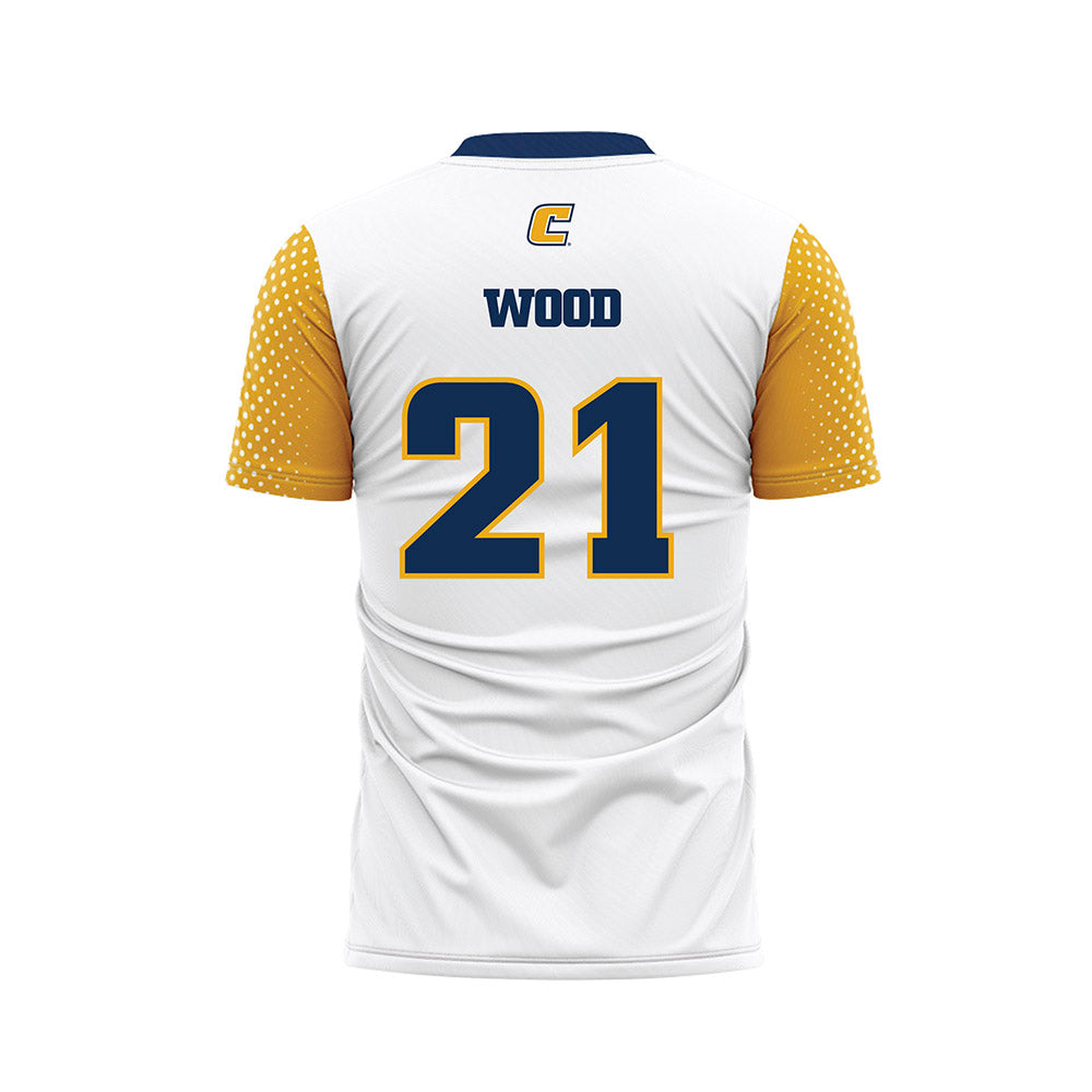 UTC - NCAA Women's Soccer : Ayden Wood - White Soccer Jersey-1