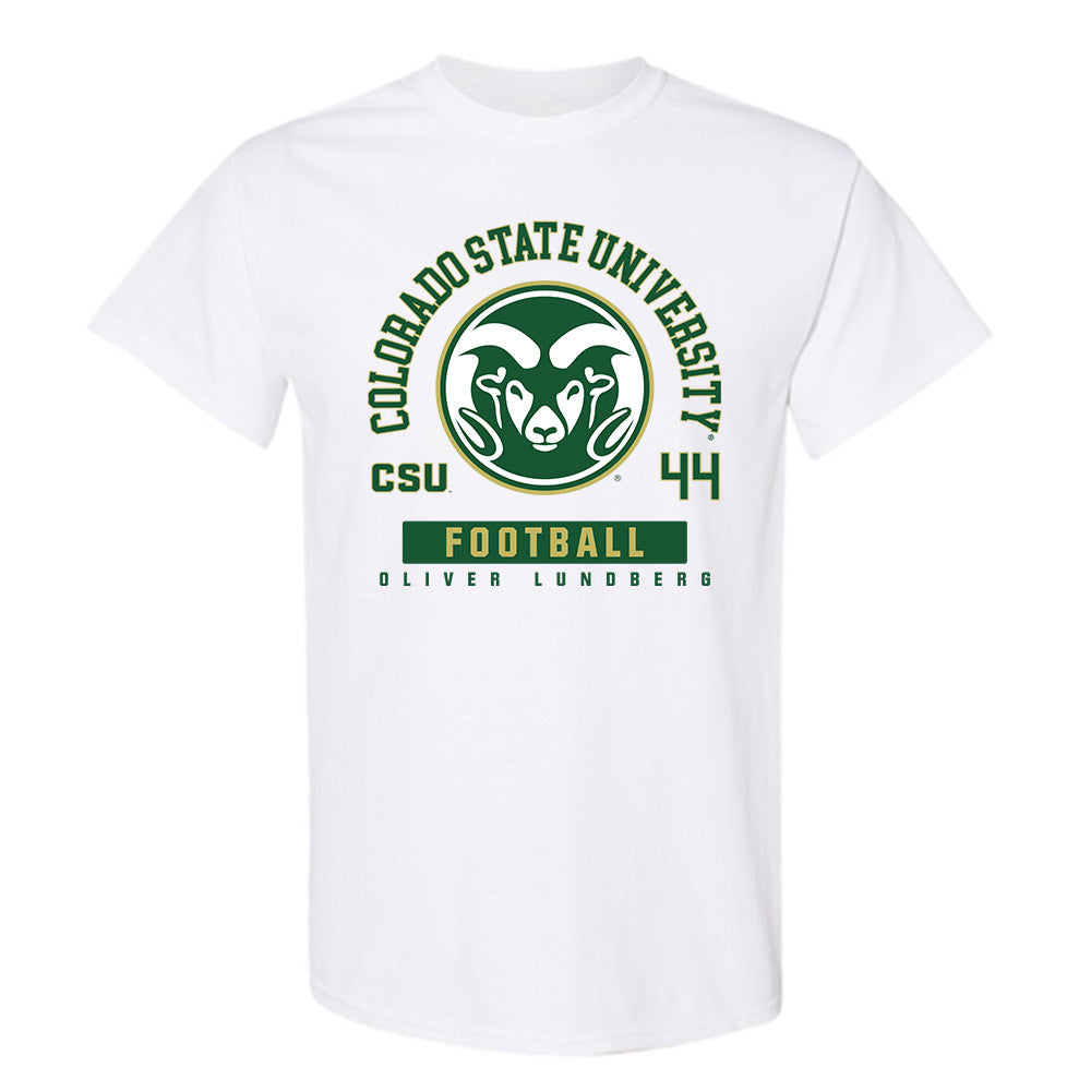 Colorado State - NCAA Football : Oliver Lundberg - T-Shirt-0