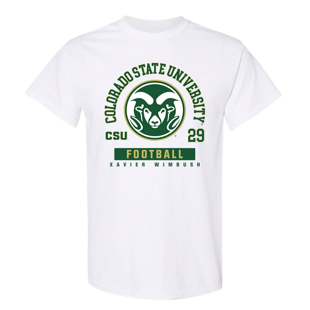Colorado State - NCAA Football : Xavier Wimbush - T-Shirt-0