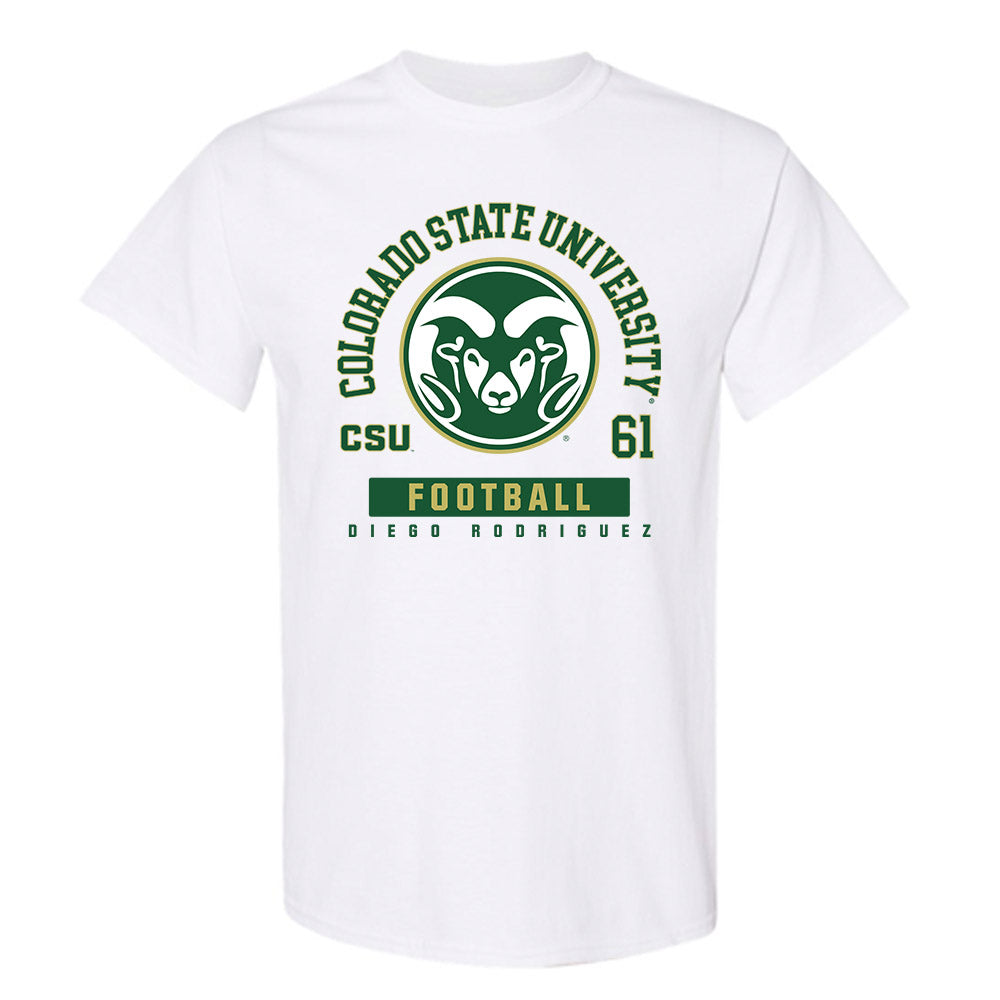 Colorado State - NCAA Football : Diego Rodriguez - T-Shirt-0