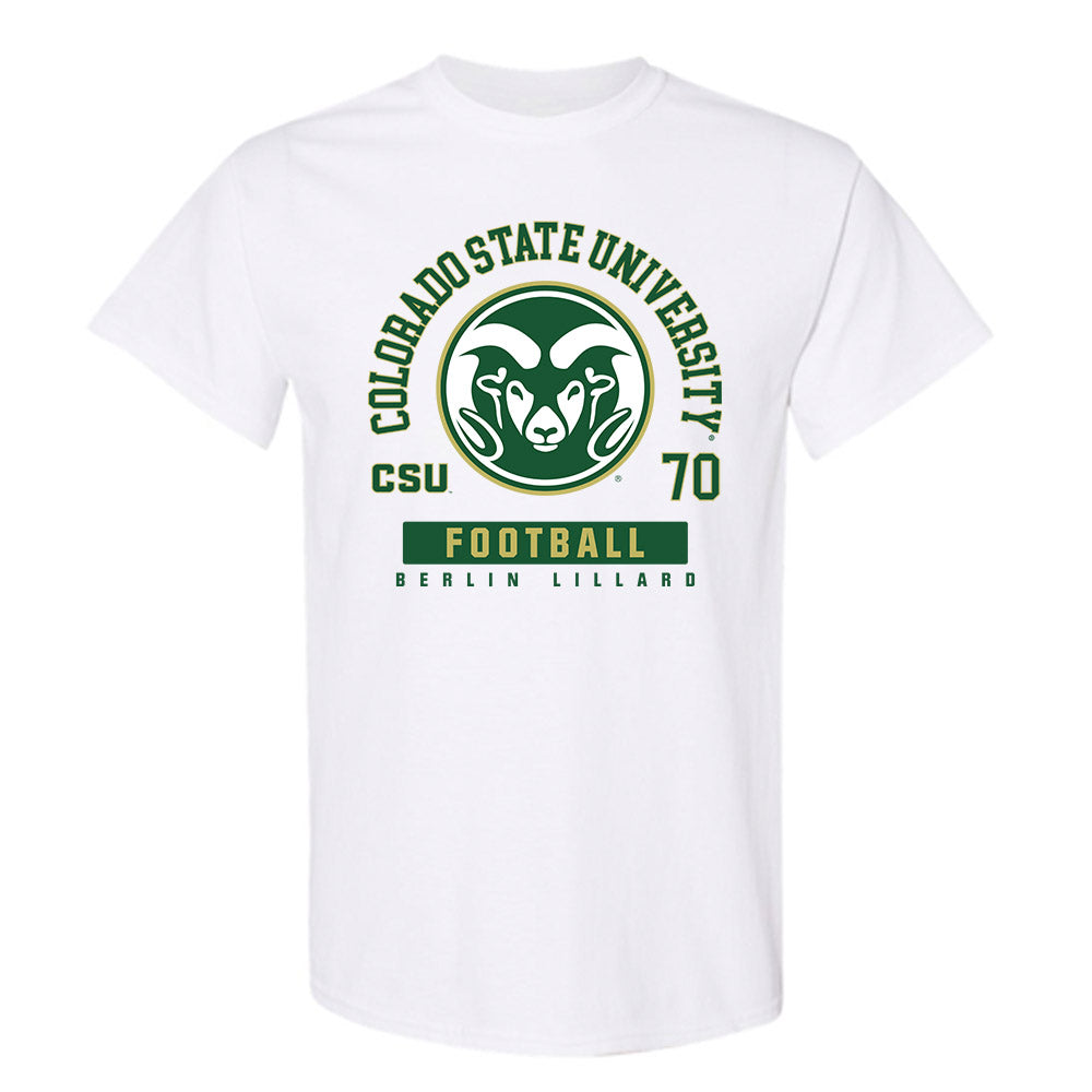 Colorado State - NCAA Football : Berlin Lillard - T-Shirt-0