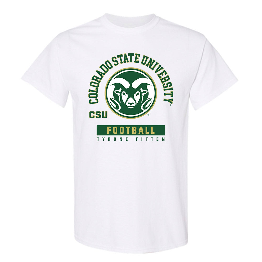 Colorado State - NCAA Football : Tyrone Fitten - T-Shirt-0