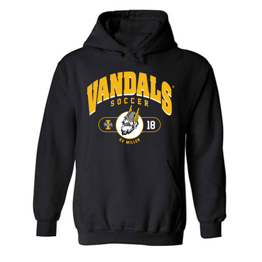 Idaho - NCAA Women's Soccer : KV Miller - Classic Fashion Shersey Hooded Sweatshirt-0