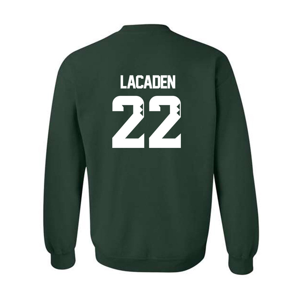 Hawaii - NCAA Football : Titan Lacaden - Classic Shersey Crewneck Sweatshirt-1