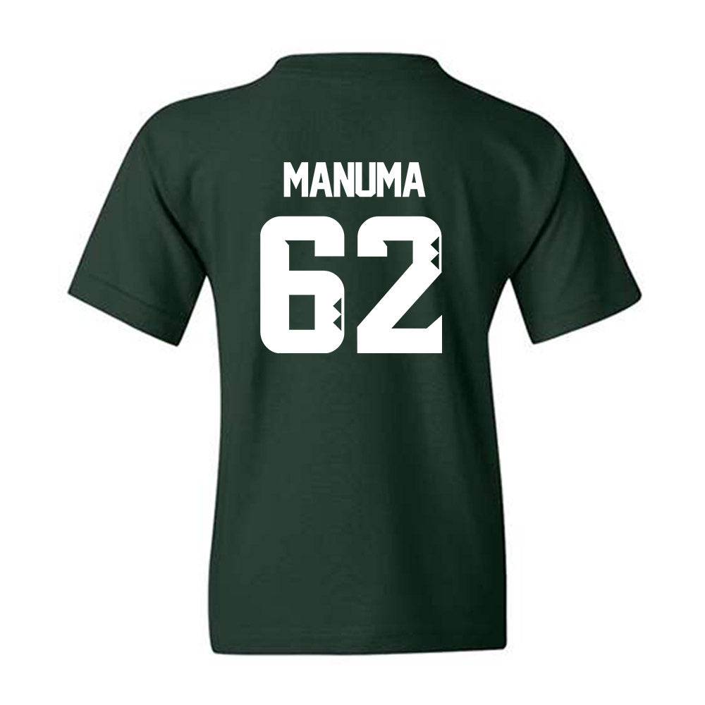 Hawaii - NCAA Football : Lautaimi Manuma - Classic Shersey Youth T-Shirt-1