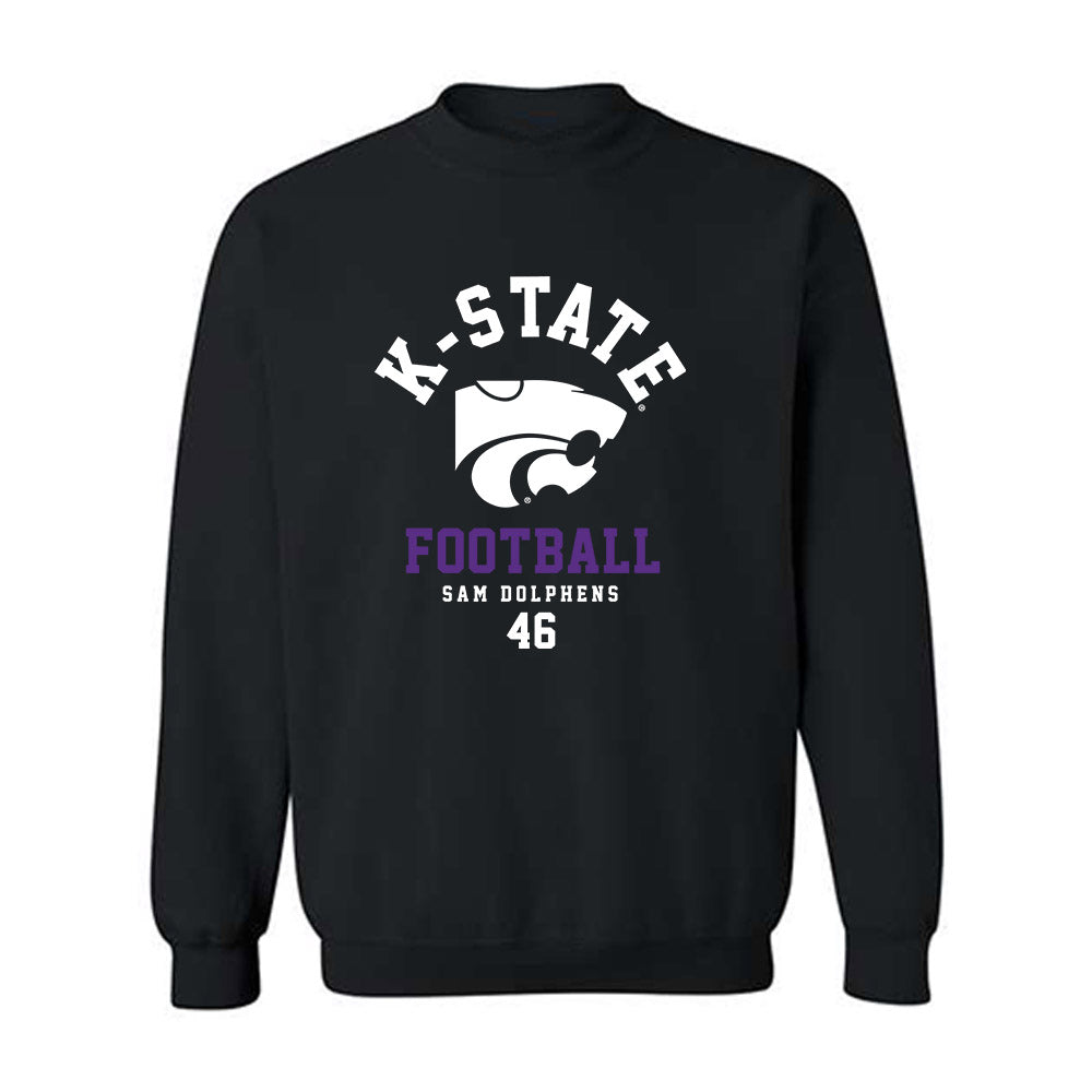 Kansas State - NCAA Football : Sam Dolphens - Fashion Shersey Crewneck Sweatshirt-0