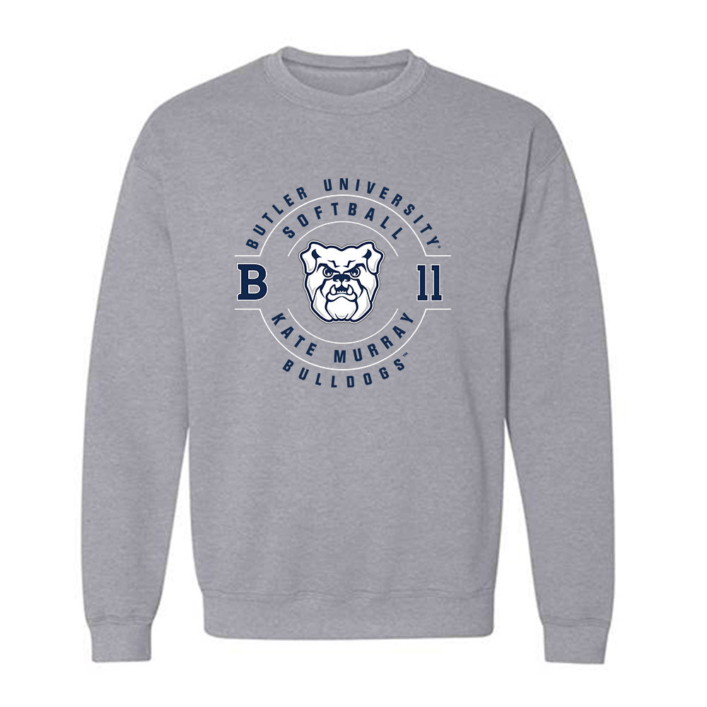 Butler - NCAA Softball : Kate Murray - Classic Fashion Shersey Crewneck Sweatshirt-0