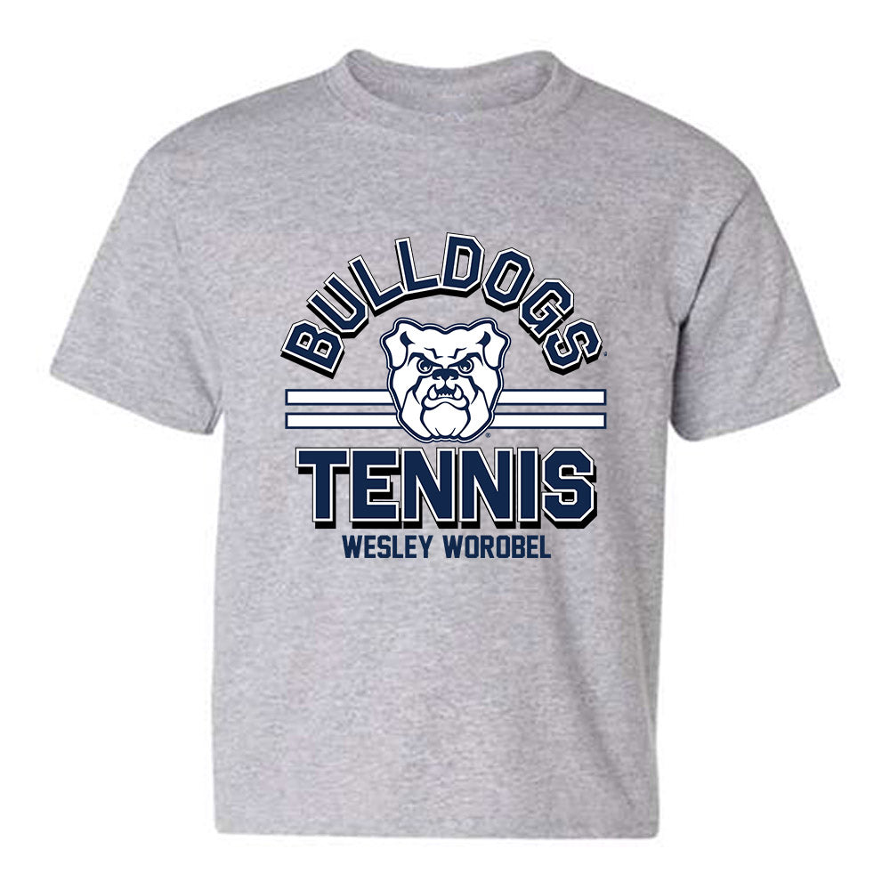 Butler - NCAA Men's Tennis : Wesley Worobel - Classic Fashion Shersey Youth T-Shirt-0