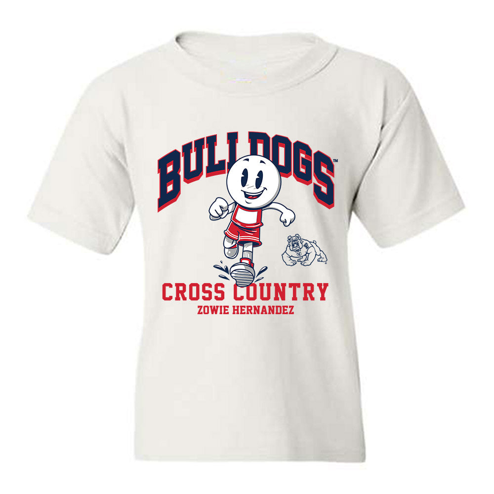 Fresno State - NCAA Women's Cross Country : Zowie Hernandez - Fashion Shersey Youth T-Shirt-0