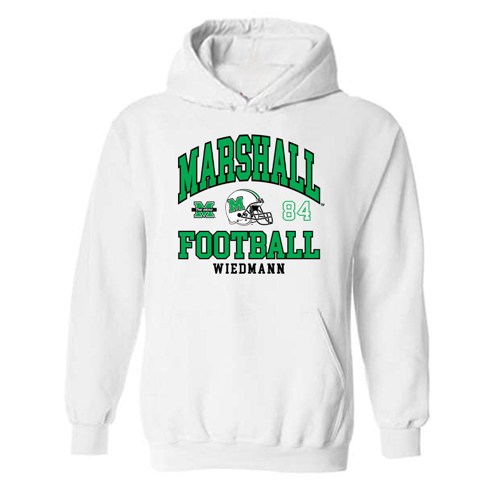 Marshall - NCAA Football : Nico Wiedmann - Hooded Sweatshirt-0