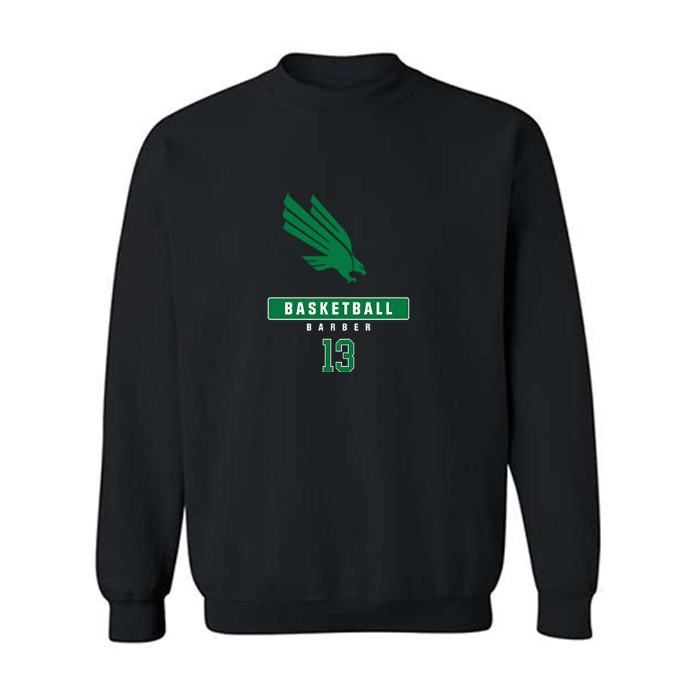 North Texas - NCAA Women's Basketball : KaMyra Barber - Classic Fashion Crewneck Sweatshirt-0