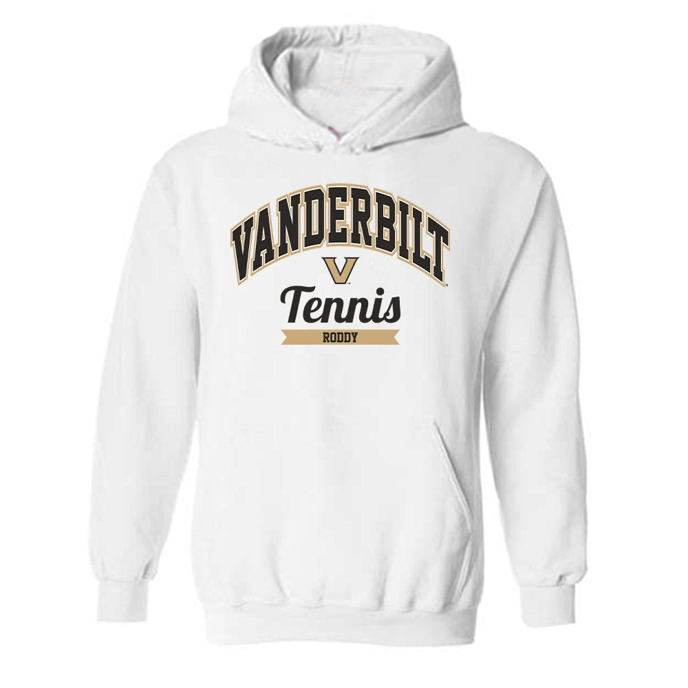 Vanderbilt - NCAA Men's Tennis : Nick Roddy - Classic Fashion Shersey Hooded Sweatshirt