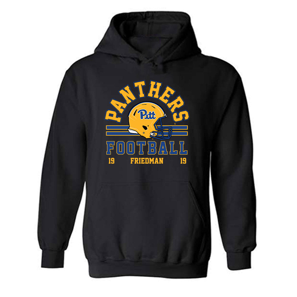 Pittsburgh - NCAA Football : Davin Friedman - Hooded Sweatshirt-0