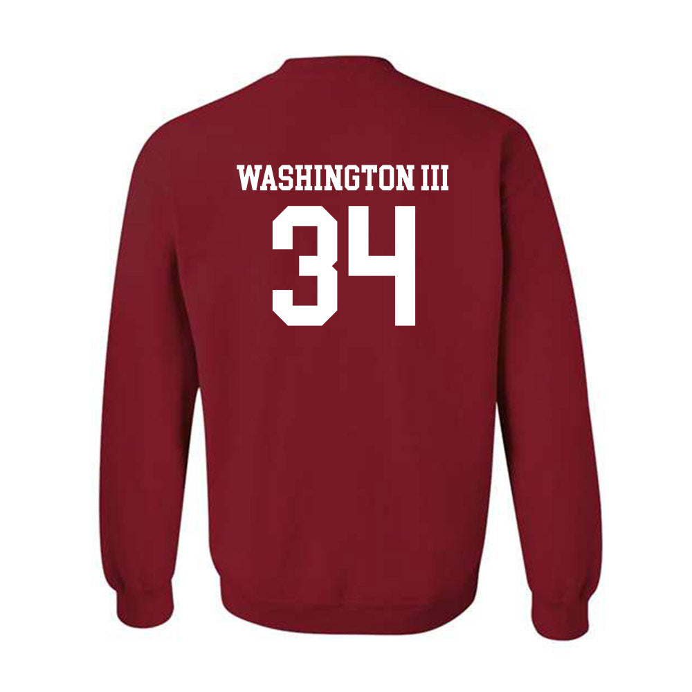 Alabama - NCAA Football : Jessie Washington III - Classic Shersey Crewneck Sweatshirt-1