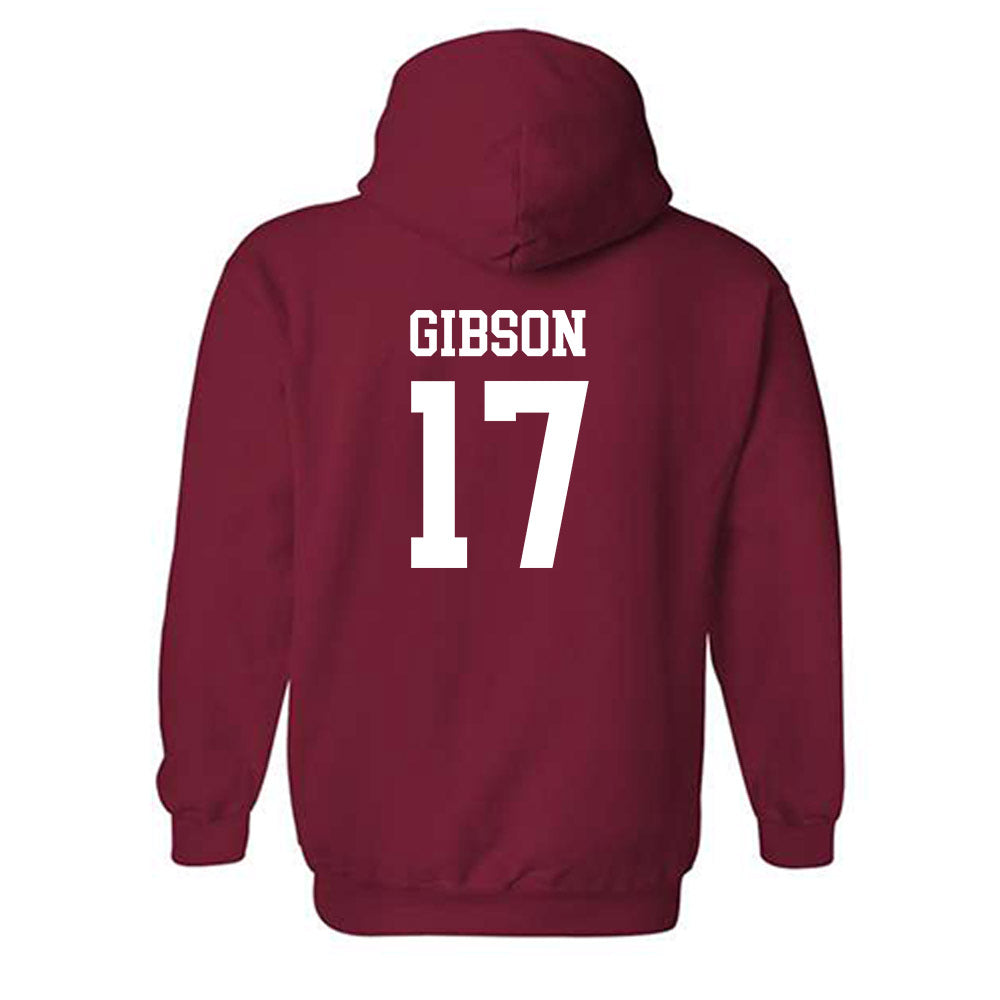 Alabama - NCAA Football : Zyan Gibson - Classic Shersey Hooded Sweatshirt-1