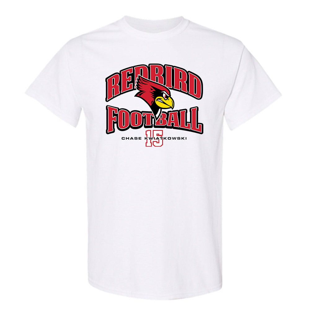 Illinois State - NCAA Football : Chase Kwiatkowski - Classic Fashion Shersey T-Shirt-0